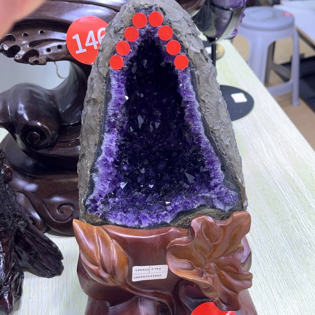 紫晶大型摆件（非配饰）未镶嵌懂