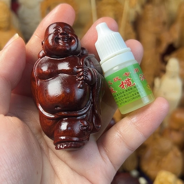 非洲紫檀（红花梨）紫檀木弥勒佛