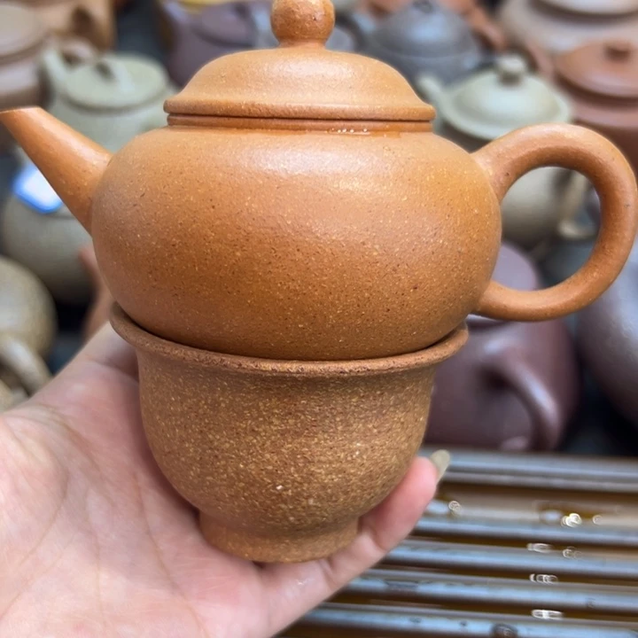 茶壶紫砂冷黄金水平