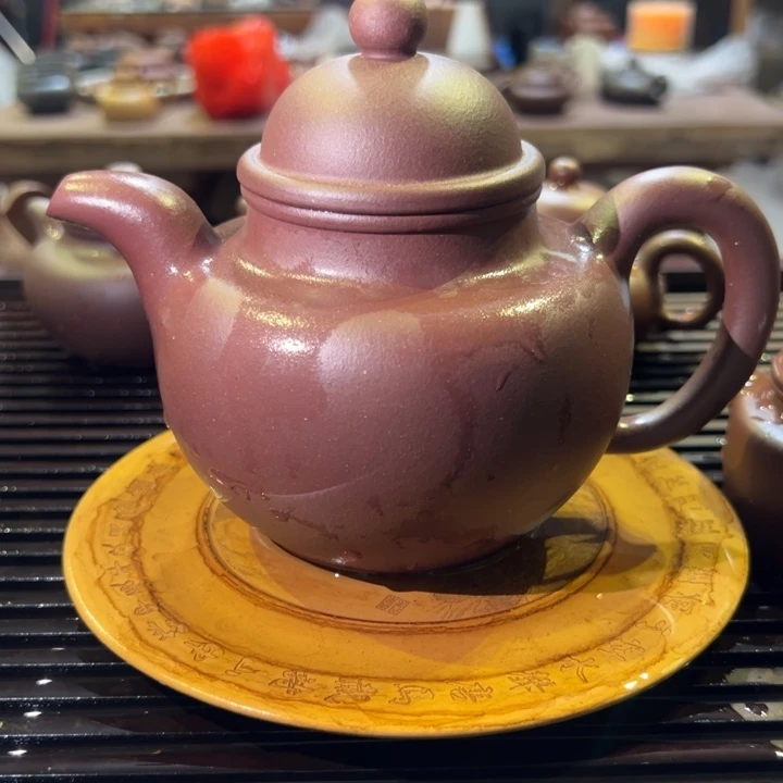 茶壶紫砂600cc台西紫泥