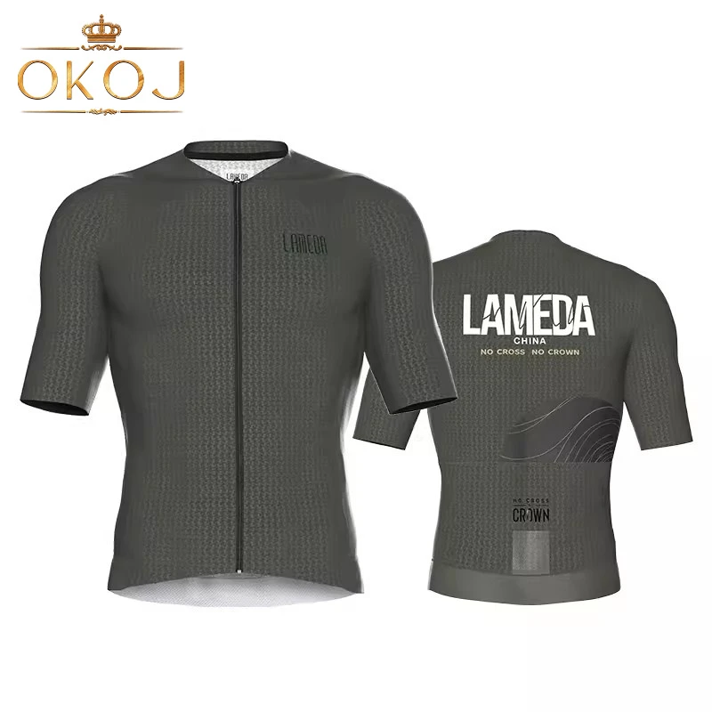 OKOJ骑行服男士短袖上衣夏季薄款透气速干公路自行车户外骑行装备