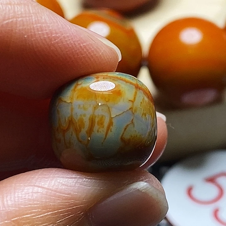 无***草玛瑙/玉髓未镶嵌颈饰