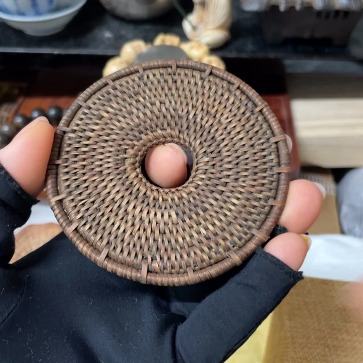 藤中古工艺品摆件