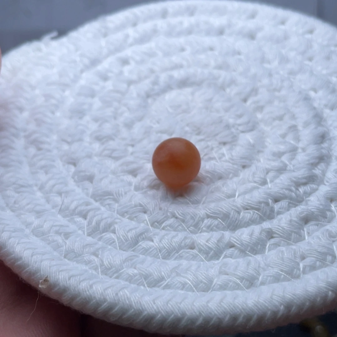 定制翡翠未镶嵌冰红翡珠子