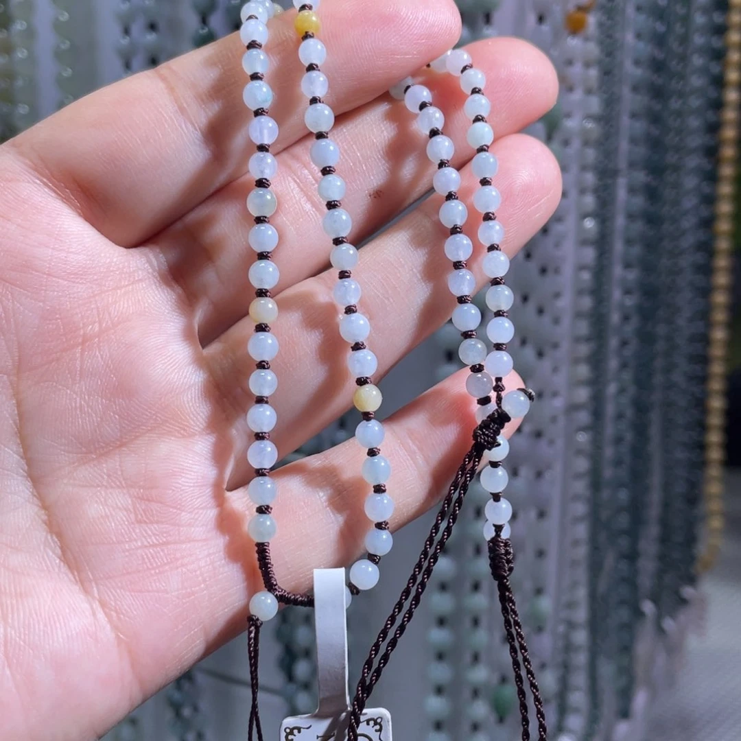 颈饰未镶嵌翡翠天然翡翠吊坠项链