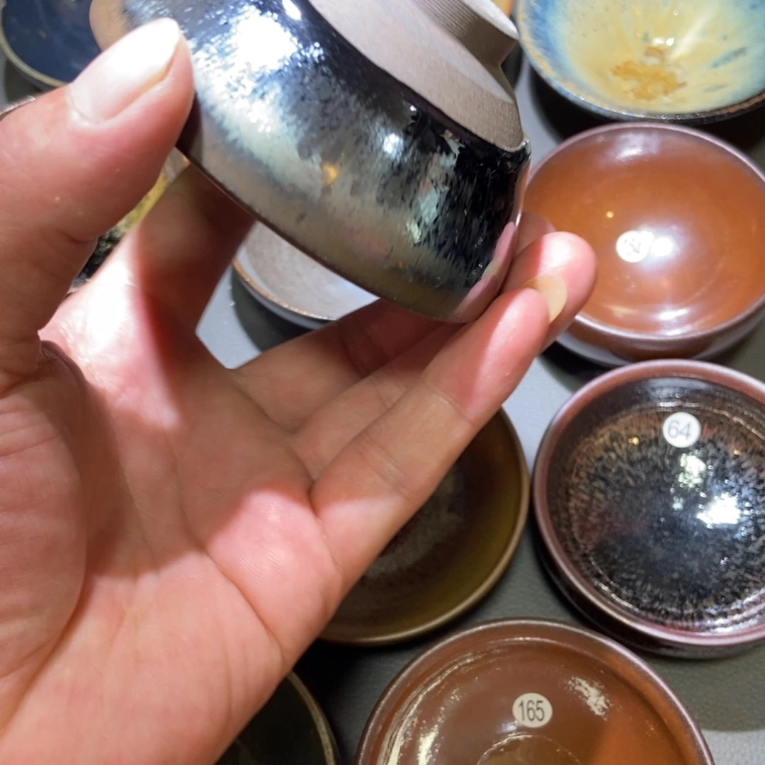 茶盏162 建窑建盏龙窑柴烧