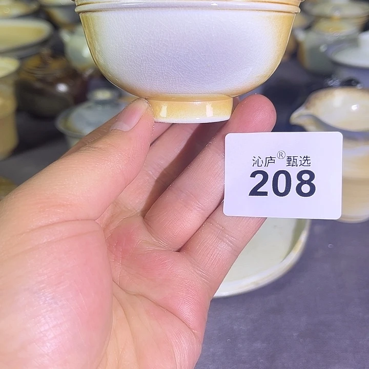 沁庐柴窑古法柴烧全手工茶具