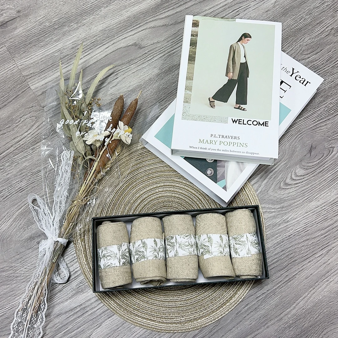 【五福袜】汉麻 高筒 袜子 提花工艺