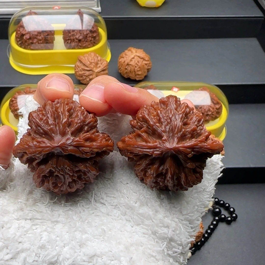 文玩核桃把件老款宫灯全品44