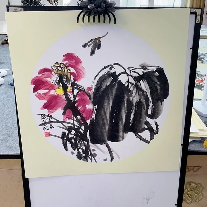 国画张圣敏先生纯手绘作品