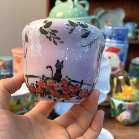 炉景德镇釉下手绘陶瓷