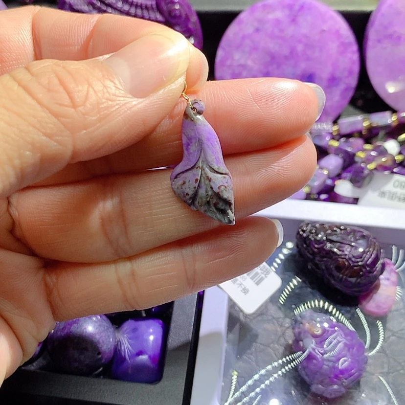 【闪购商品】苏纪石（舒俱来）18K金镶嵌吊坠赠链