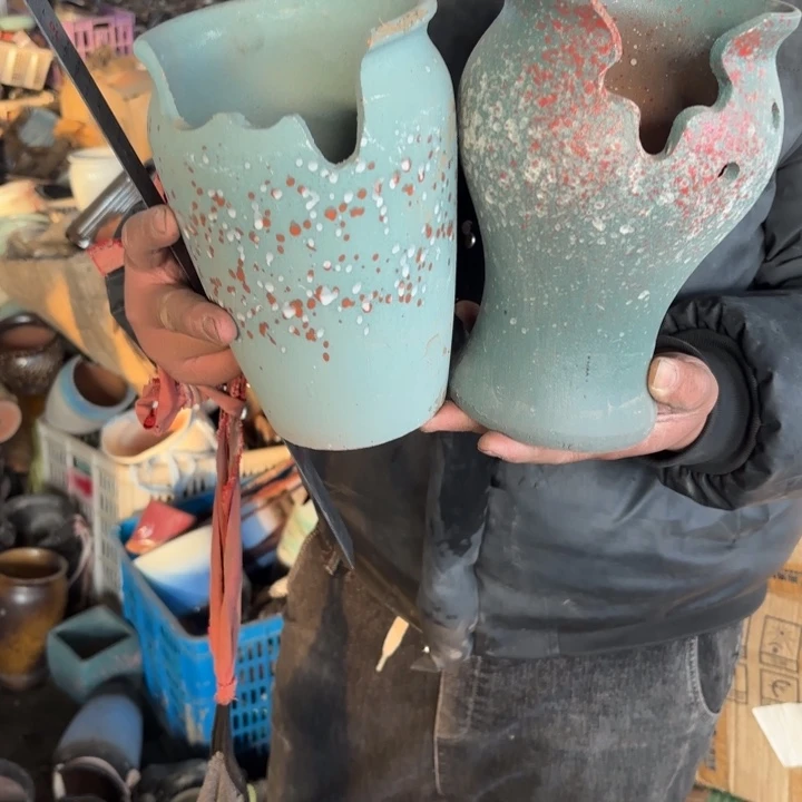 红陶口径 高度 花盆14 20