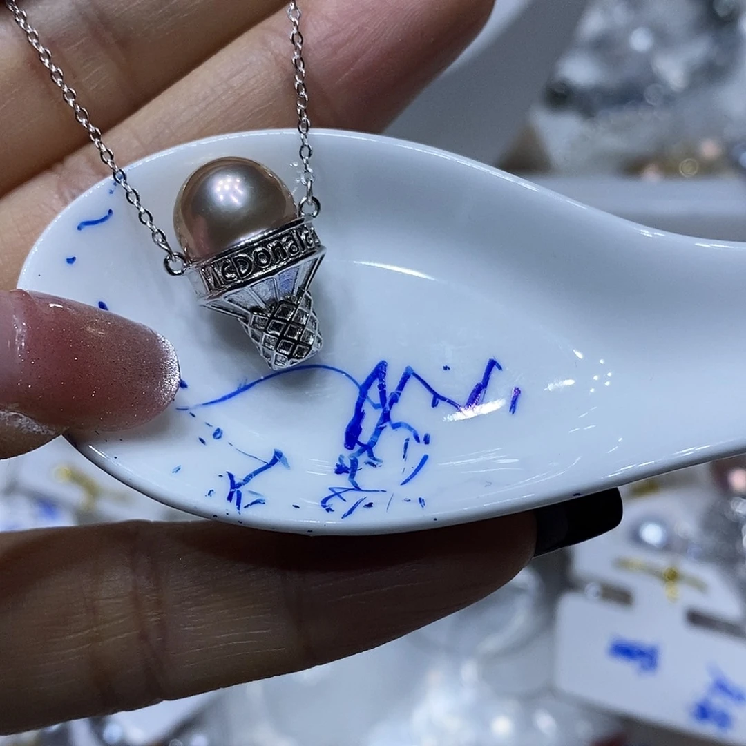 淡水珍珠手链银S925镶嵌