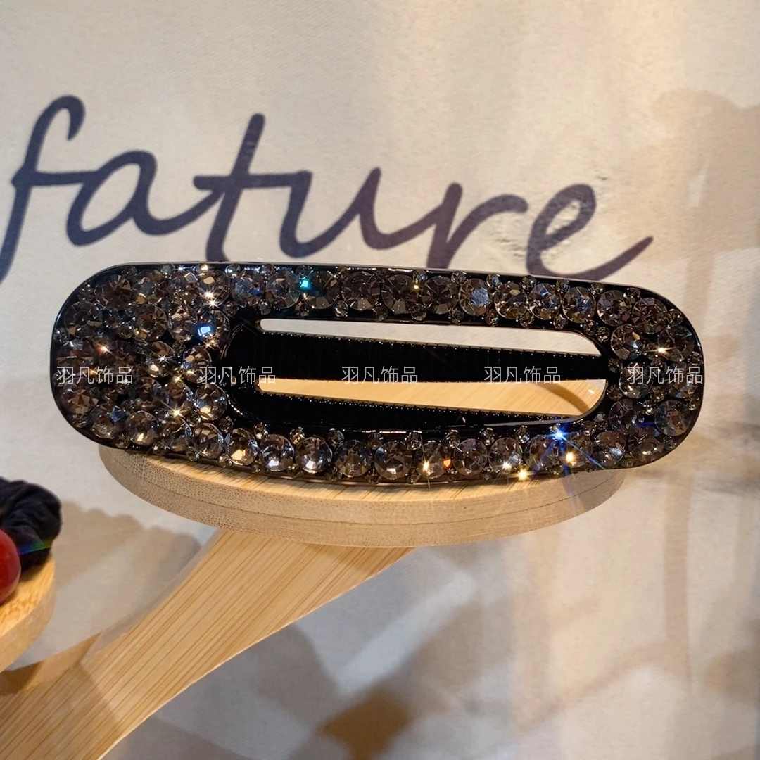 羽凡2590异国情调边夹日韩原创设计发夹发卡时尚网红鸭嘴夹夹子