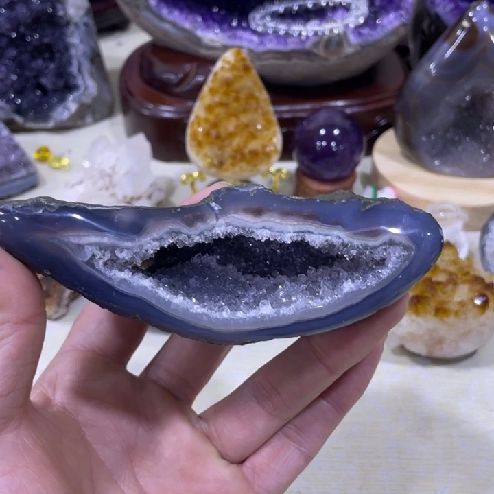 紫晶水晶软糖未镶嵌