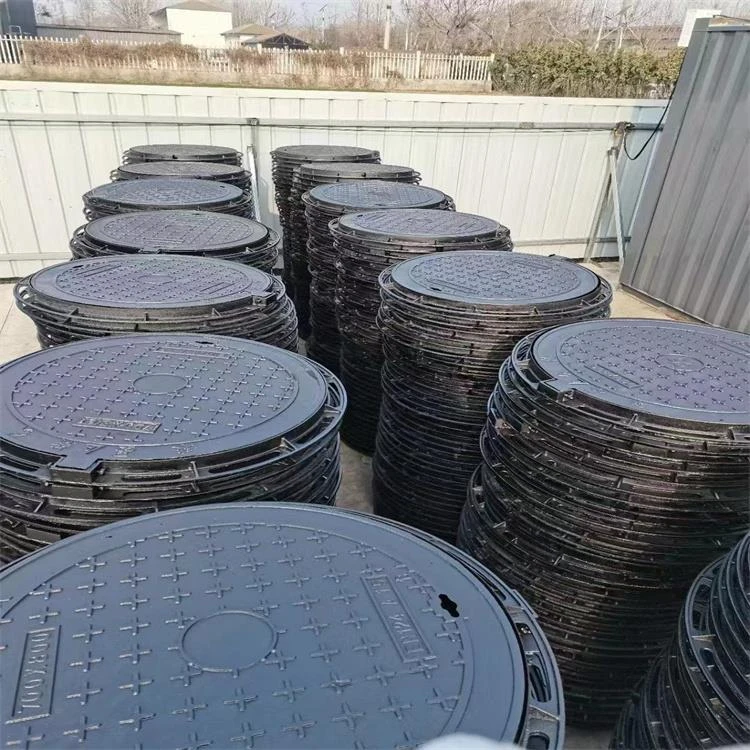 球墨铸铁井盖圆形下水道重型污水方形井盖雨水窨阴井化粪池沙井盖