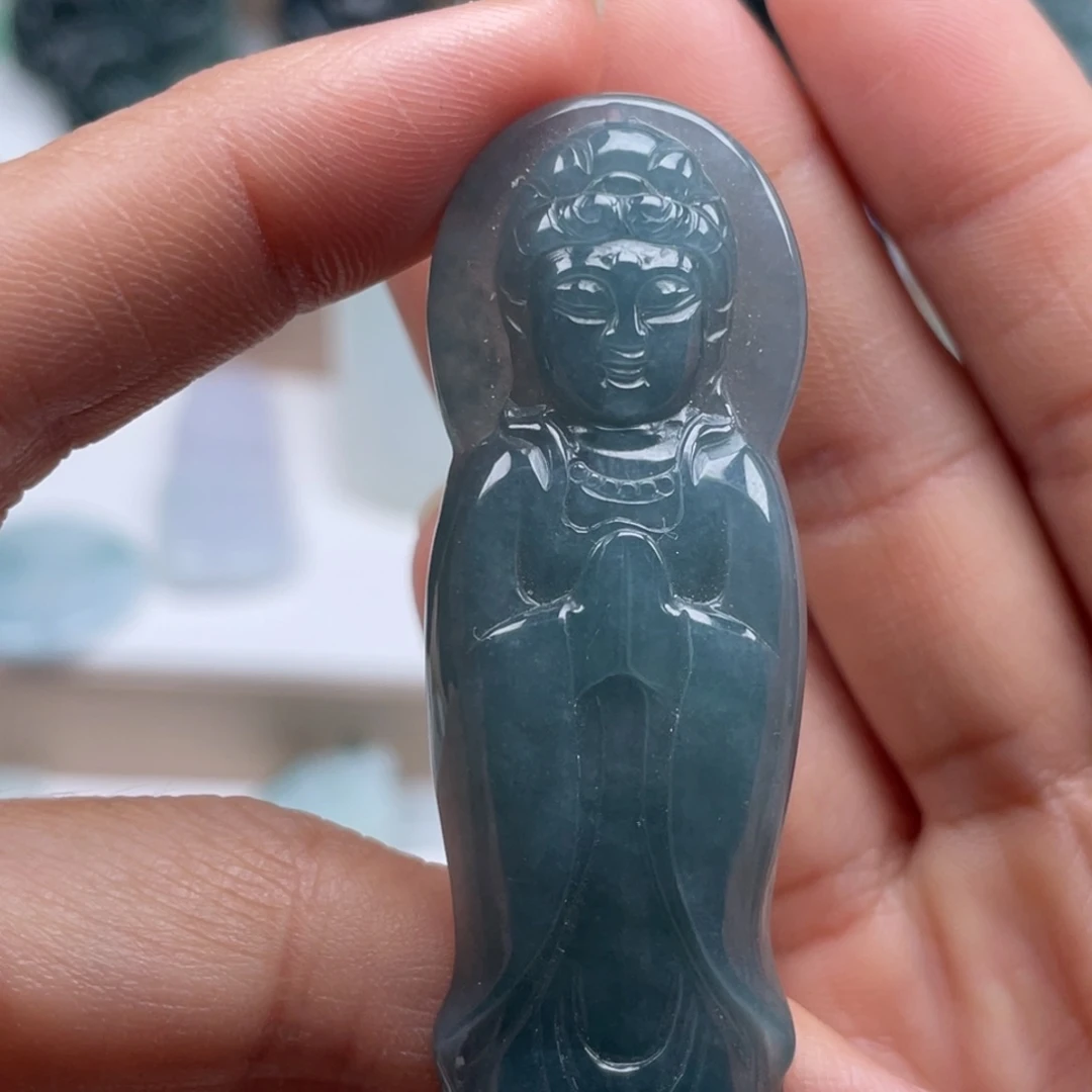 翡翠未镶嵌颈饰天然翡翠