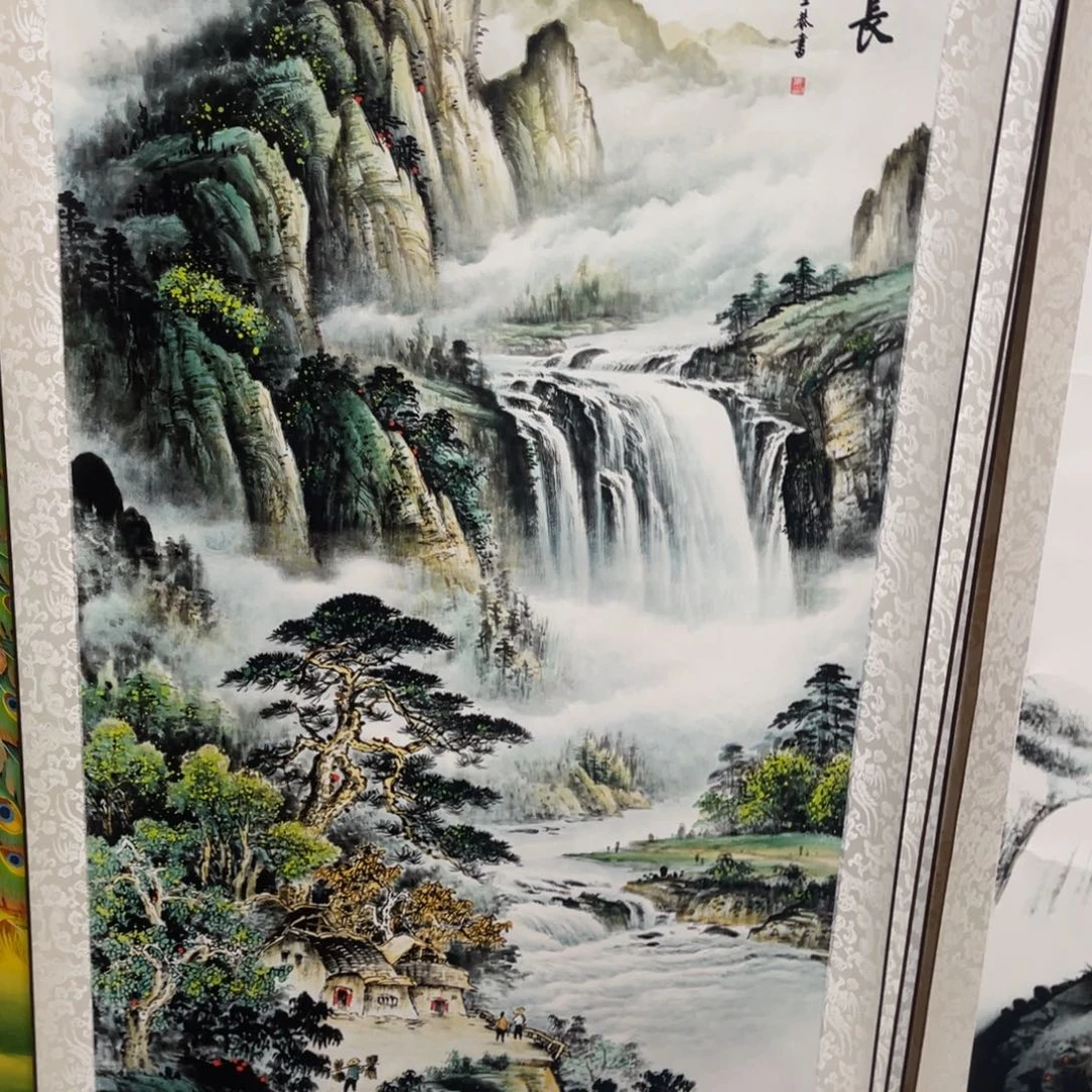 源远流长四尺竖幅东方美学装饰画1.7