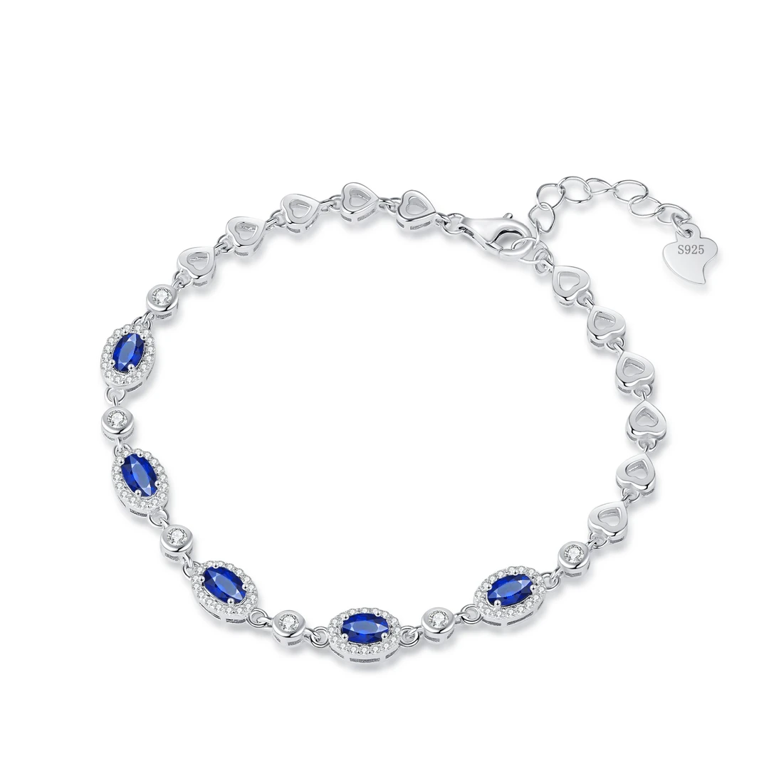 0121（SYB0720）-蓝宝石手链