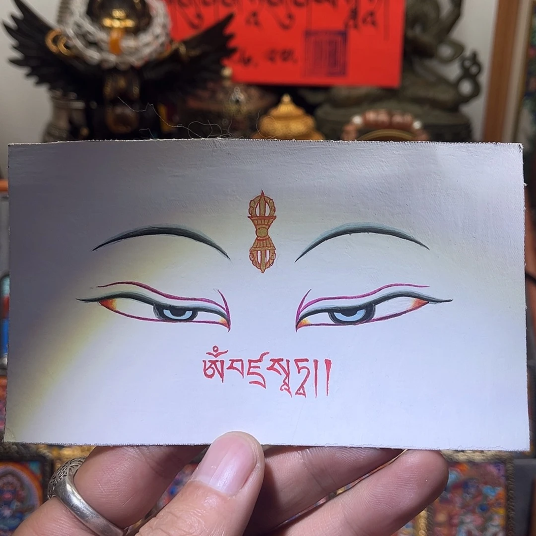吊坠青海热贡纯手工