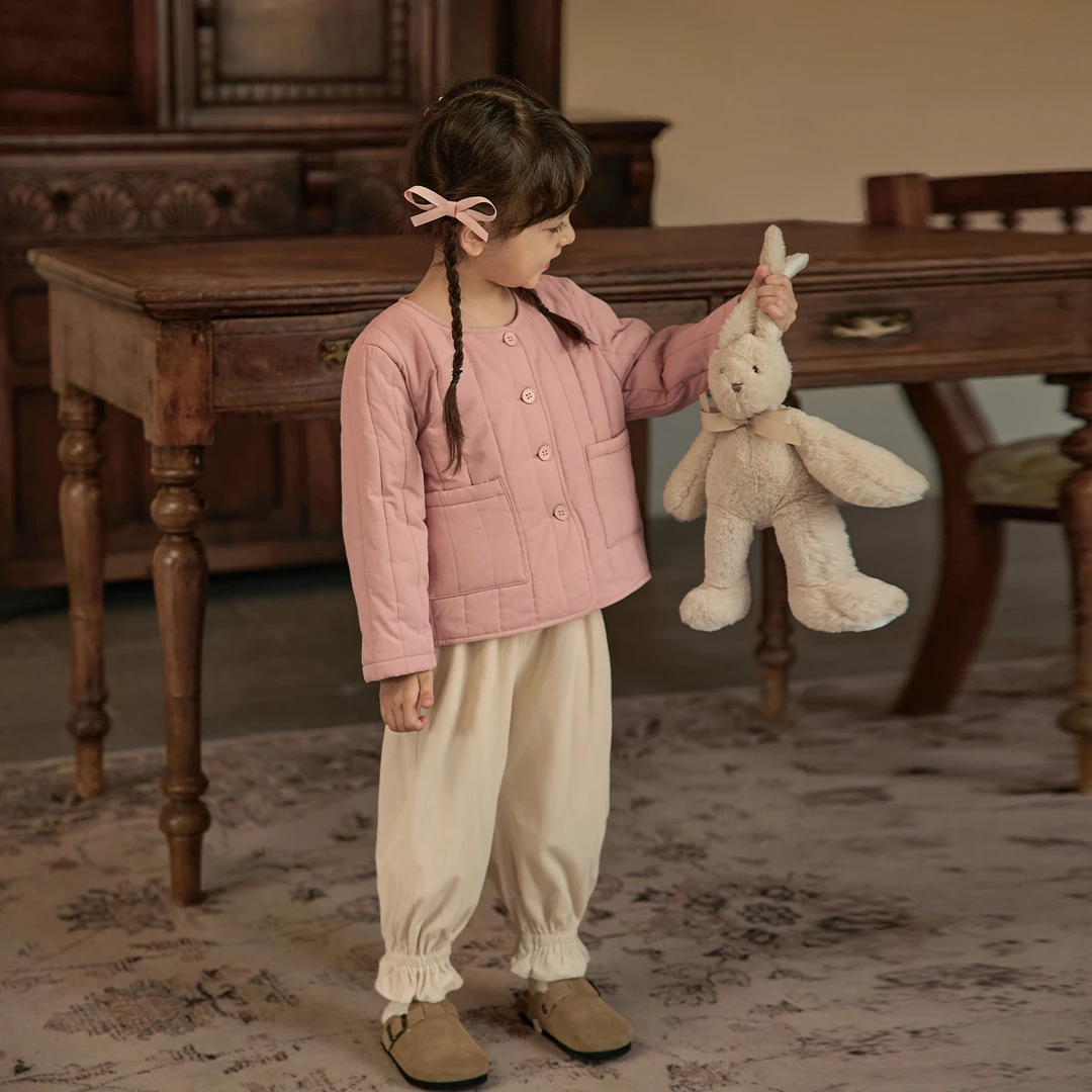 7.5 小O宝Okids童装  宝宝短款棉服外套  YFD312185