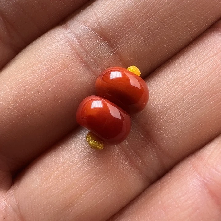 南红玛瑙未镶嵌珠子