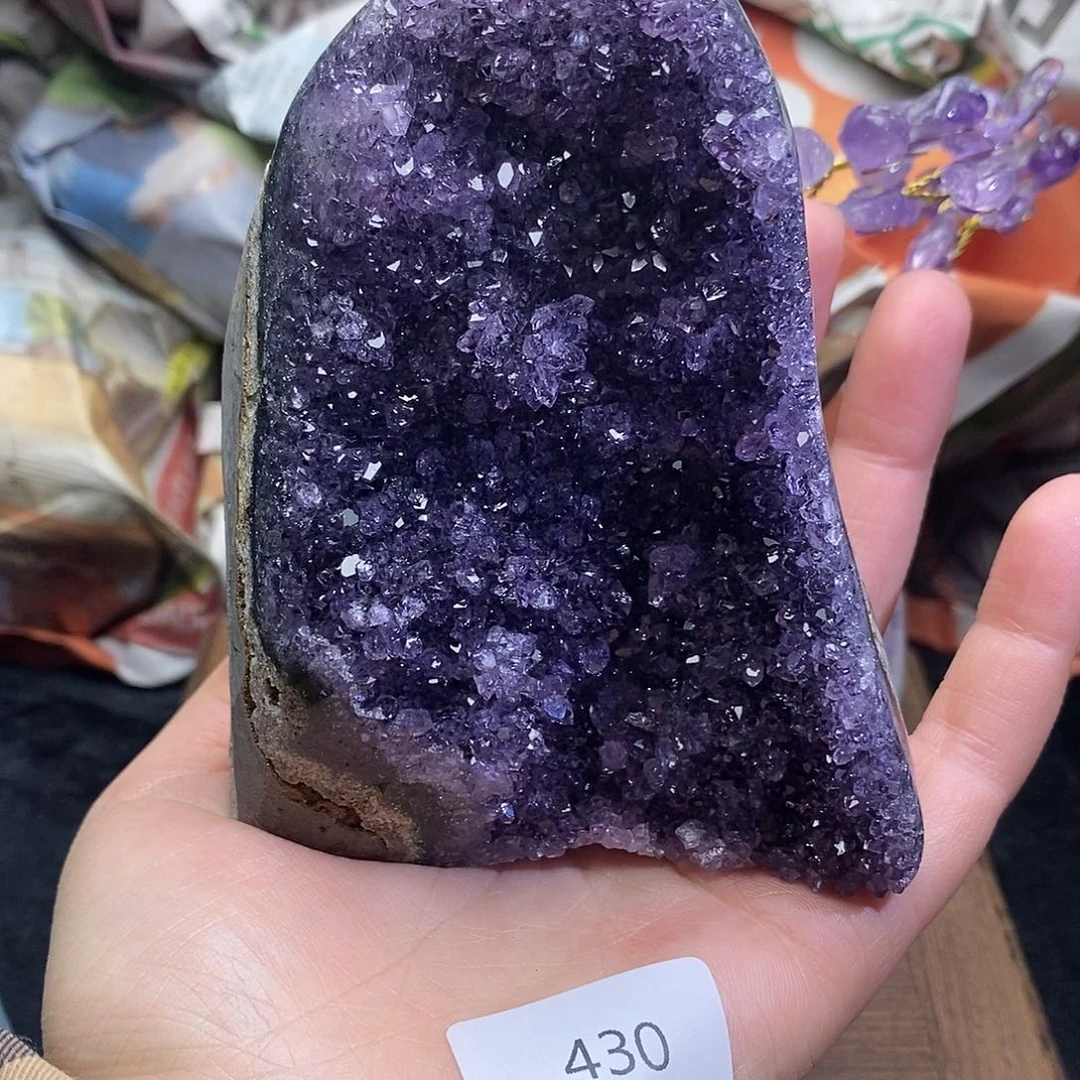 大型摆件（非配饰）紫晶未镶嵌