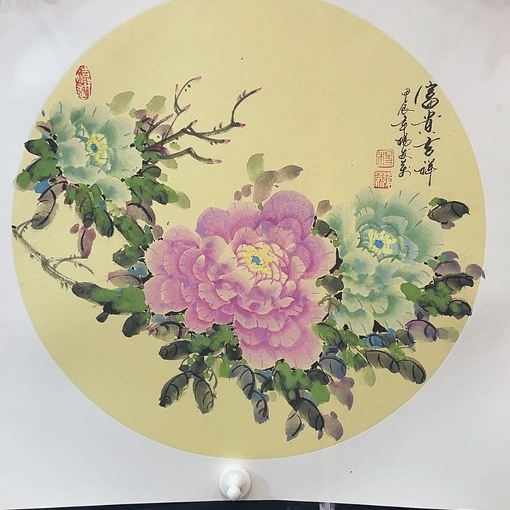 国画老师手绘作品
