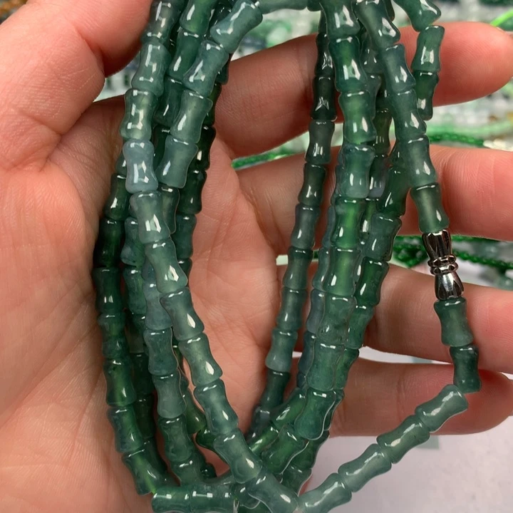 翡翠颈饰未镶嵌用**9翡翠