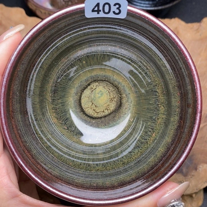 茶盏建窑建盏主人杯403