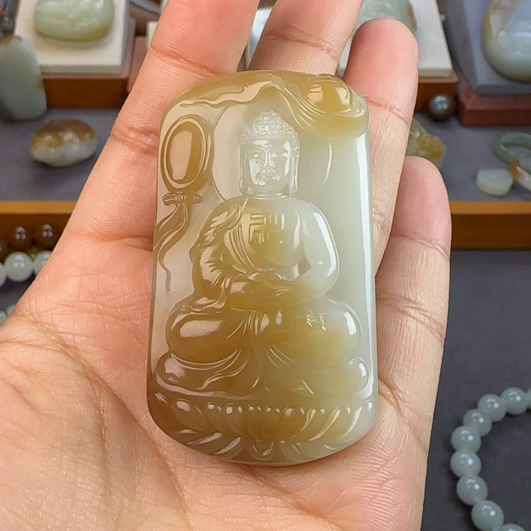 【闪购商品】和田玉颈饰未镶嵌大****司