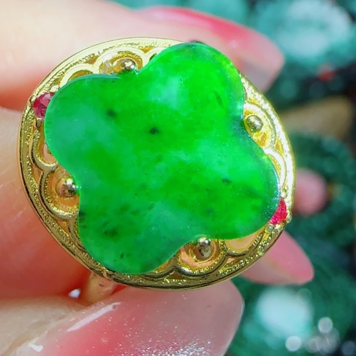 翡翠未镶嵌颈饰天然A货22