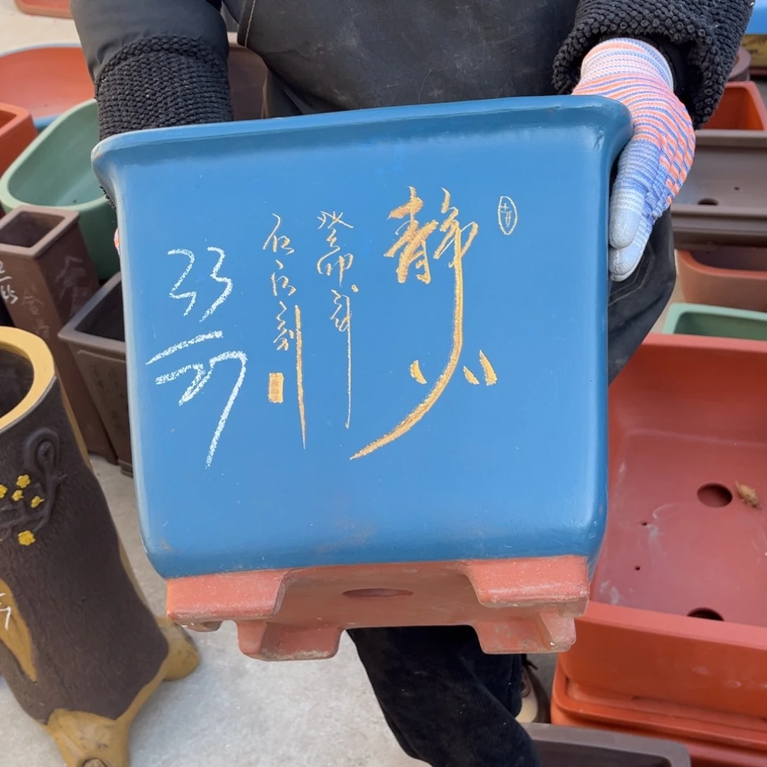 紫砂花盆盆景艺术