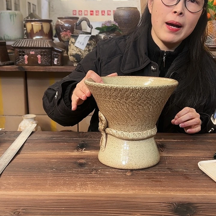 紫砂花盆色差瑕疵206666666666666