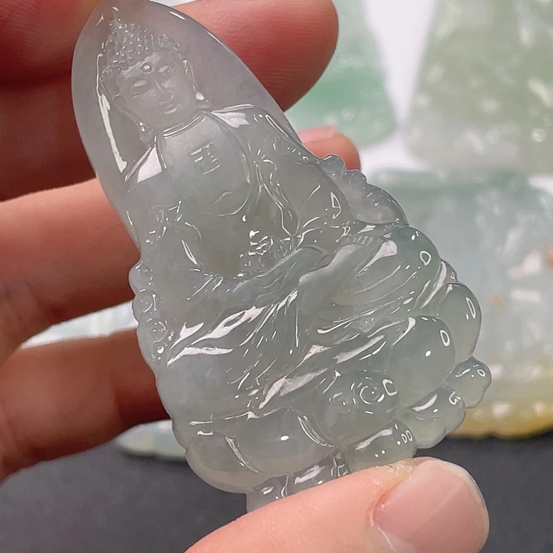 吊坠(不含链)未镶嵌翡翠1