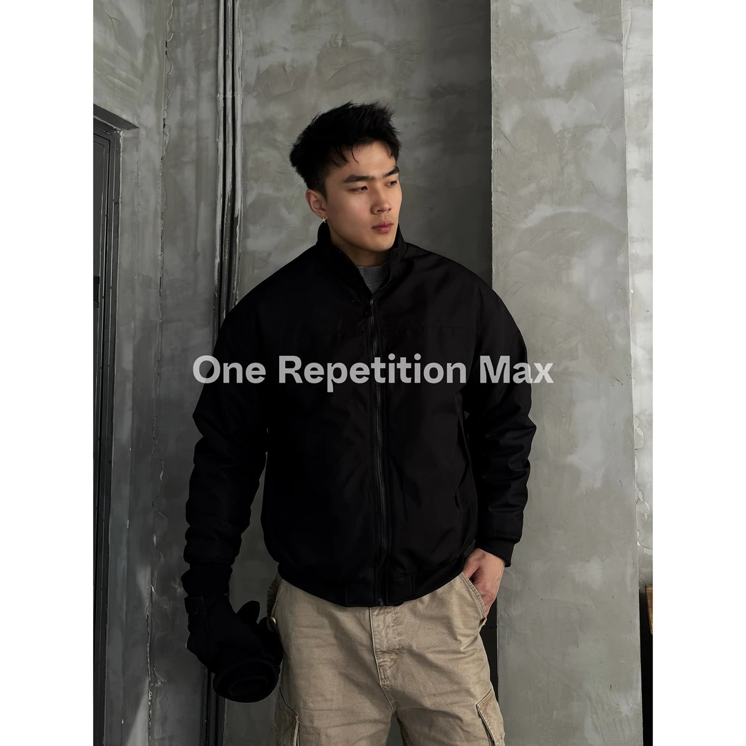 1RMunion<一件过冬>三防棉服哈灵顿美式休闲夹克户外纯色百搭外套