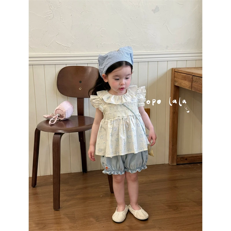 opolala·25夏~碎花娃娃衫X198090