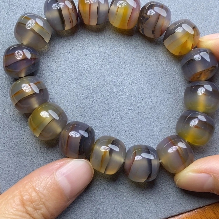 玛瑙/玉髓手链未镶嵌