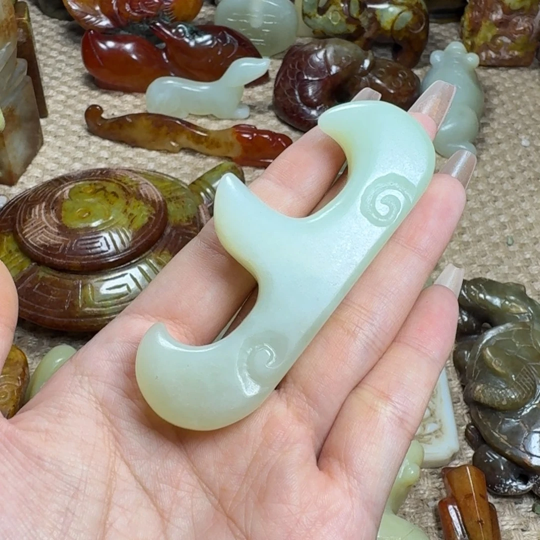 白玉菩提吊坠挂件