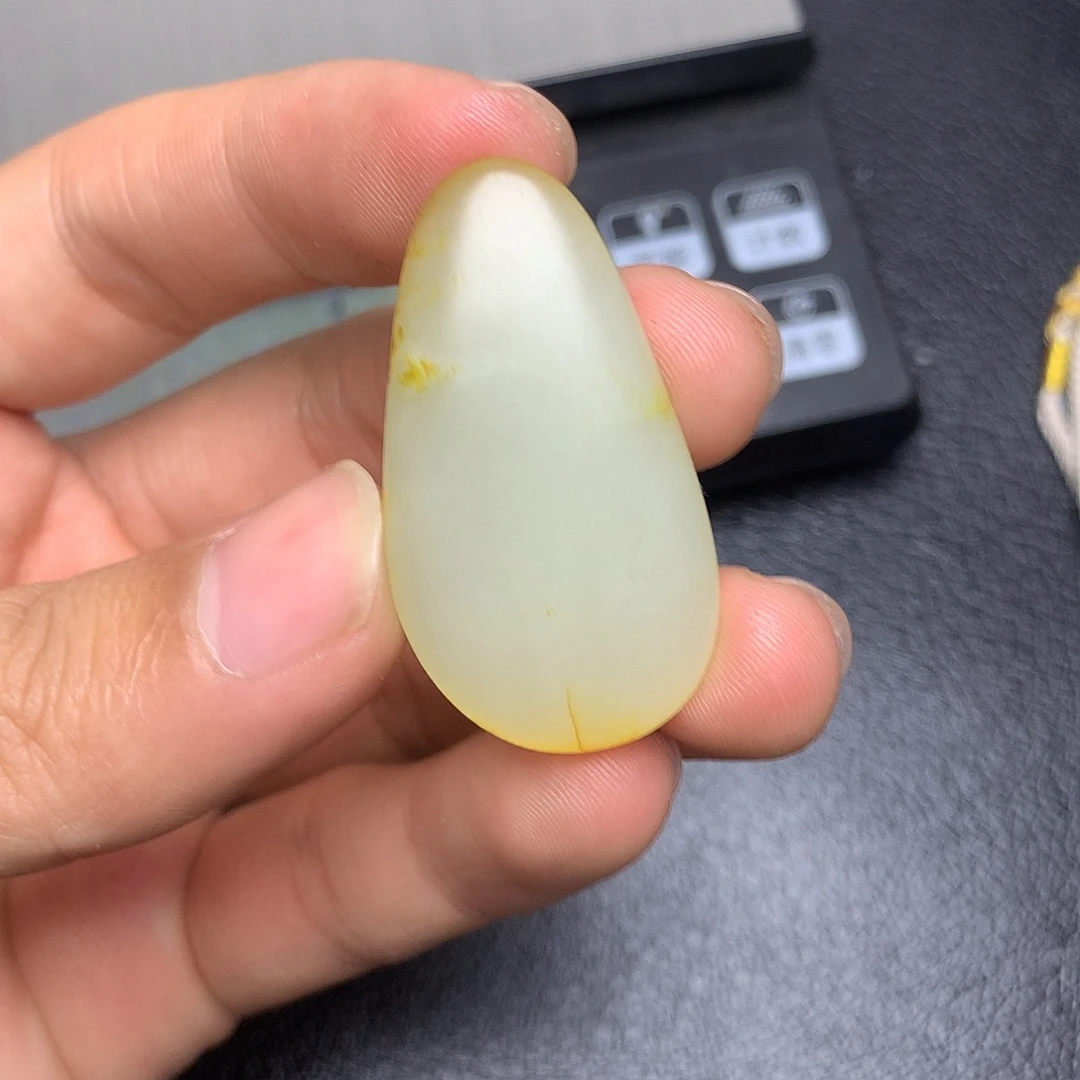 和田玉未镶嵌挂件29