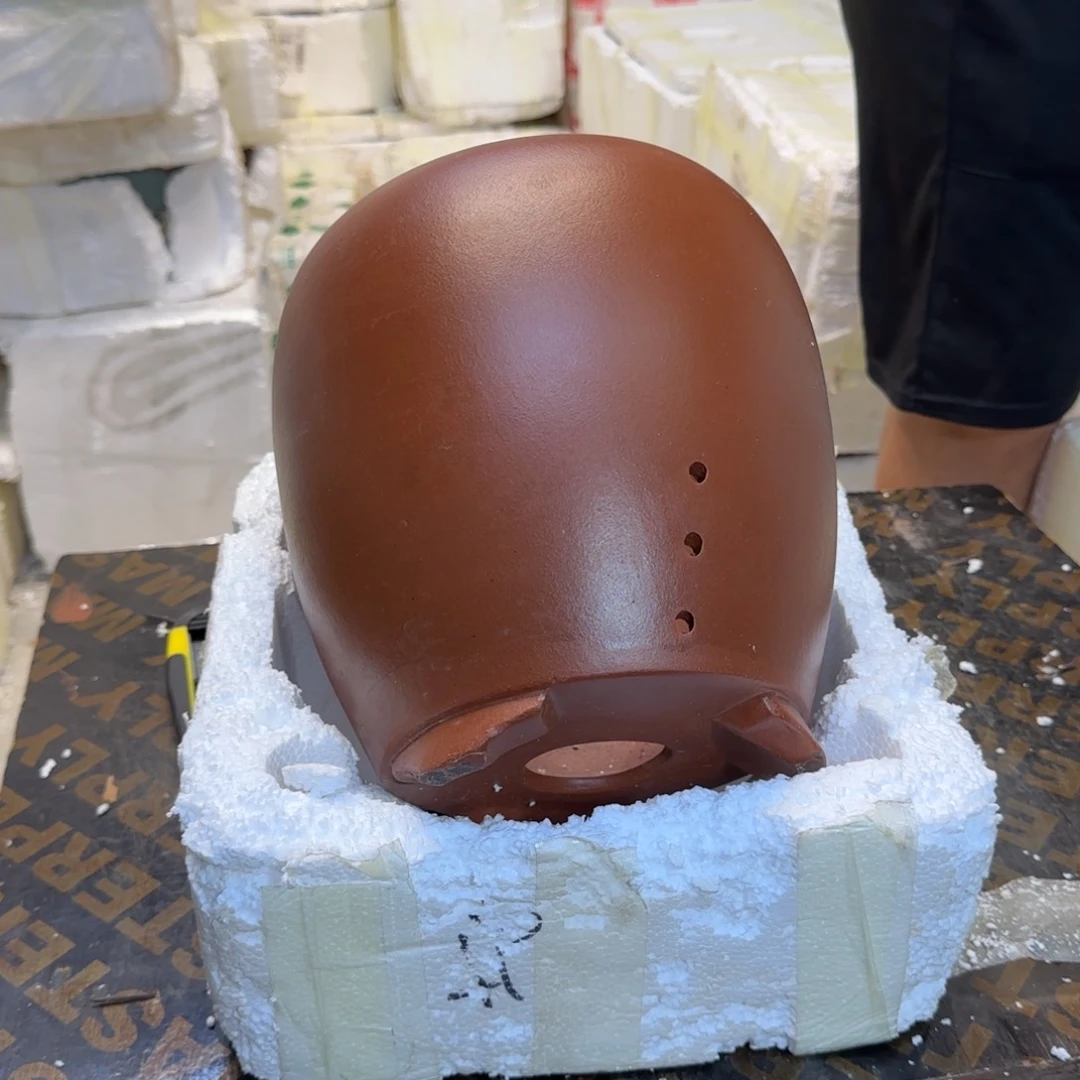 紫砂花盆口径15.21口径