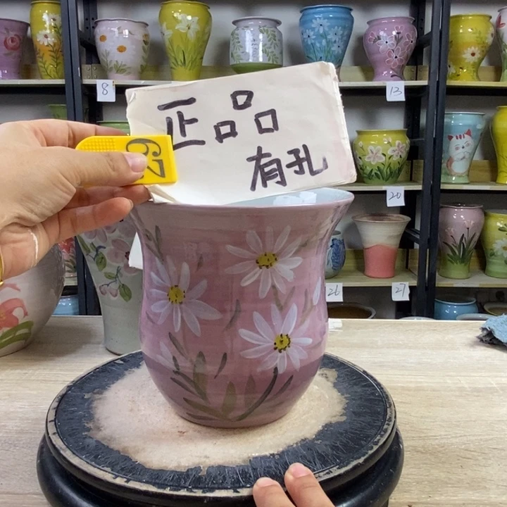 景德镇高温陶瓷花盆