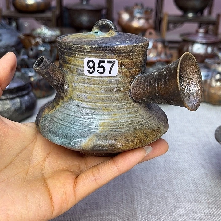 素***澜裸柴烧陶瓷手工茶器