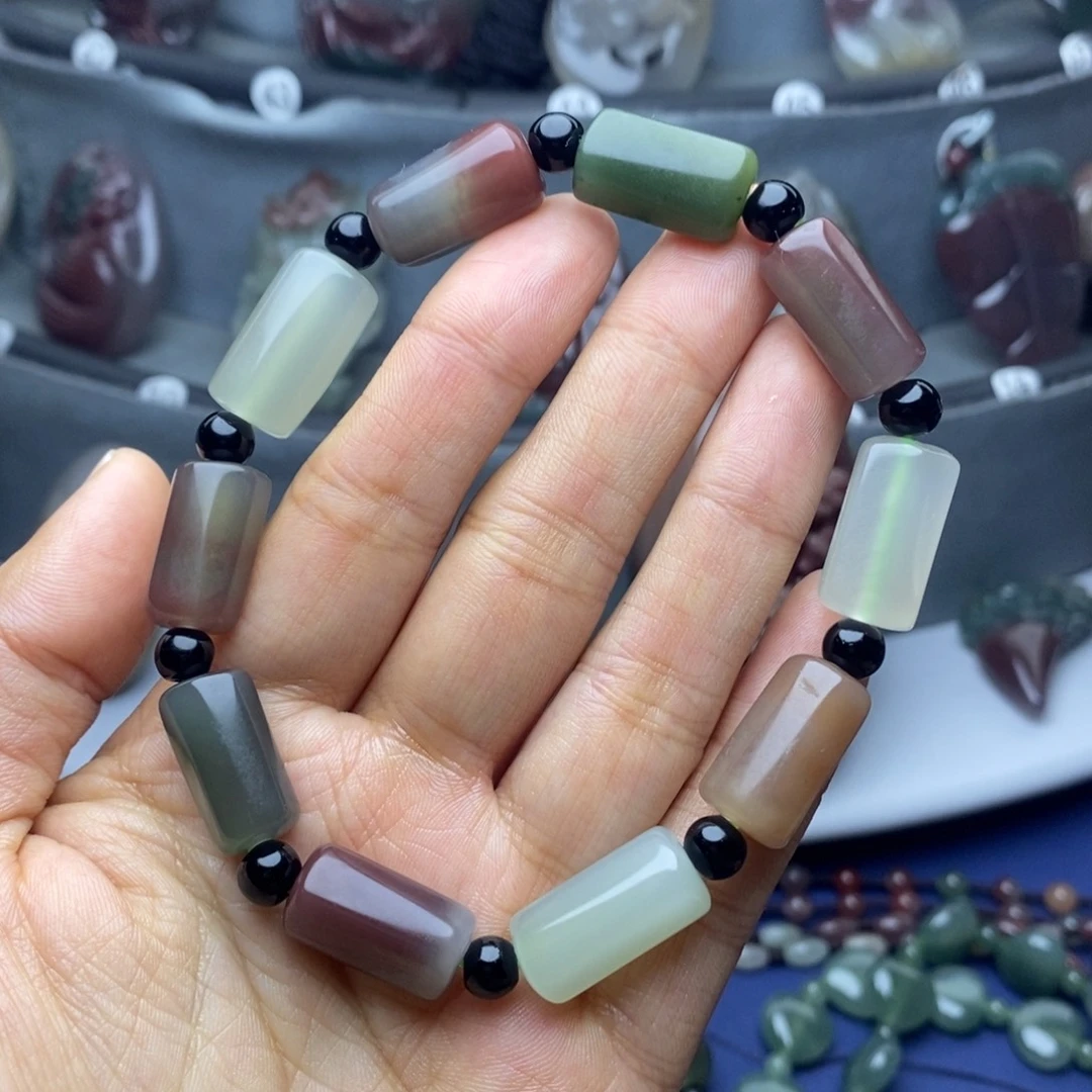 玛瑙/玉髓未镶嵌吊坠(不含链)