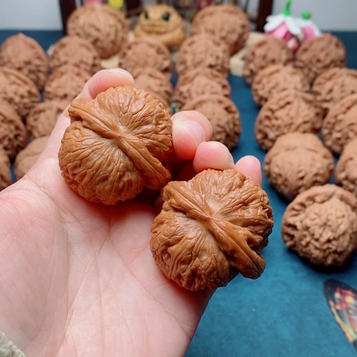 把件文玩核桃元宝40（微修）