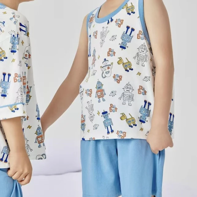 1344儿童新星人背心家居服