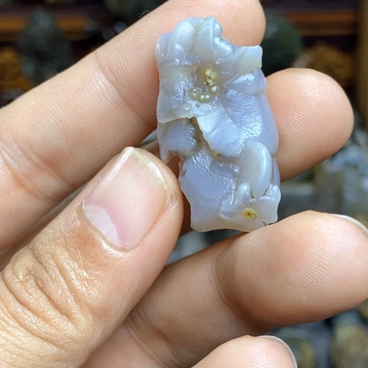 石头泡**麻天然原石小品石