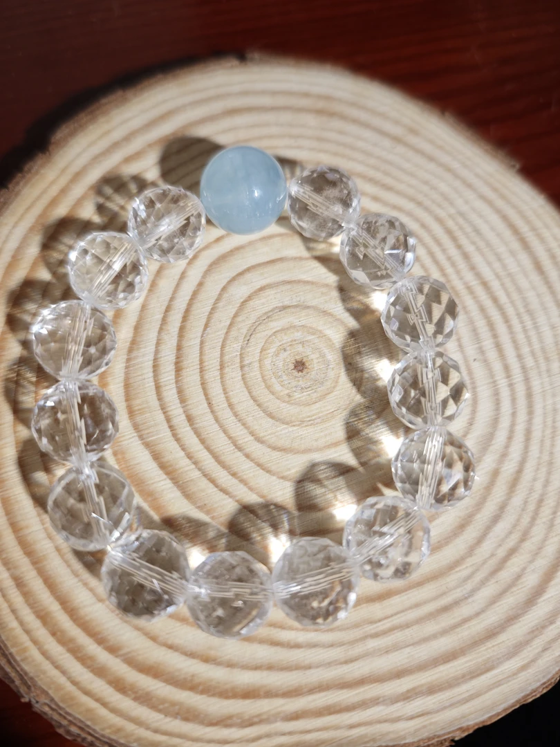 合金石英石手链 绮梦鸽手作原创设计手串手链