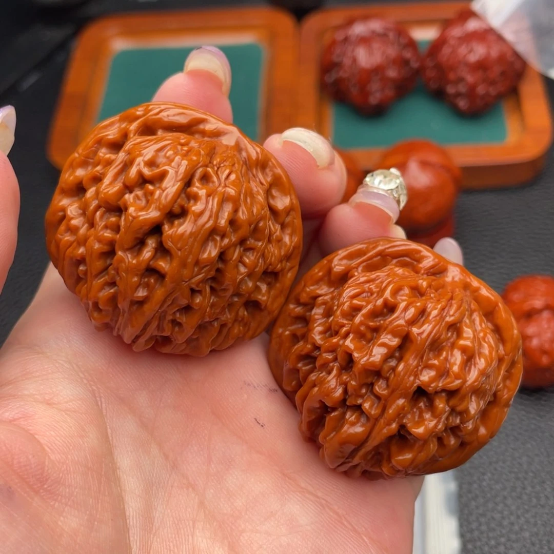 文玩核桃把件四座楼44